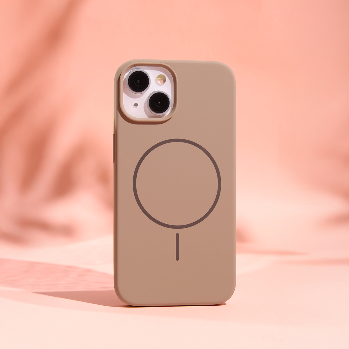 Silicone Thin Mag case for iPhone 16 Pro 6,3 brown - Image 6