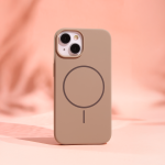 Silicone Thin Mag case for iPhone 16 Pro 6,3 brown - Image 6