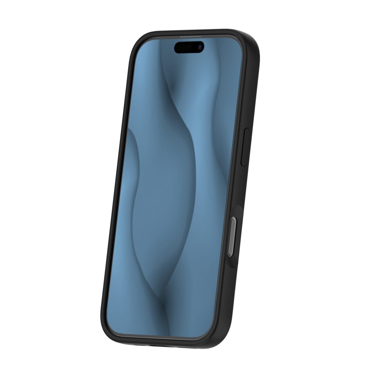 Silicone Thin Mag case for iPhone 16 Pro 6,3 black - Image 4