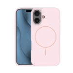 Silicone Thin Mag case for iPhone 16 Pro Max 6,9 light pink