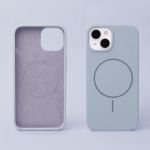 Silicone Thin Mag case for iPhone 12 / 12 Pro 6,1 light blue - Image 4