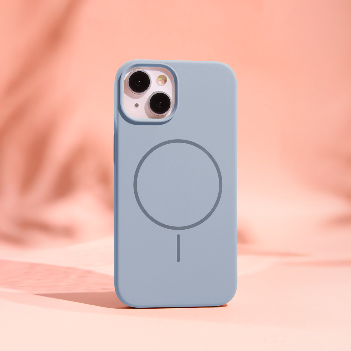 Silicone Thin Mag case for iPhone 12 / 12 Pro 6,1 light blue - Image 5