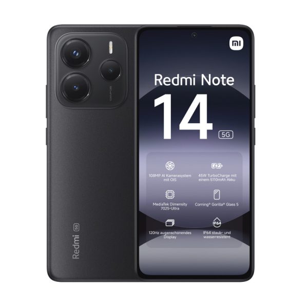 Xiaomi Redmi Note 14 | Midnight Black