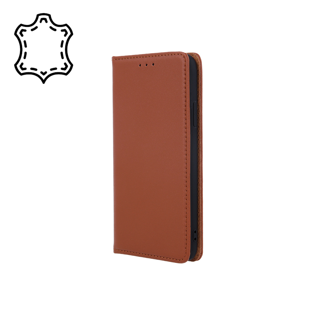 152002_oryg Genuine Leather Smart Pro for Samsung Galaxy A36 5G / A56 5G brown - Image 1