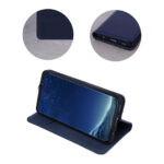Genuine Leather Smart Pro for Samsung Galaxy A16 4G / A16 5G navy blue - Image 4