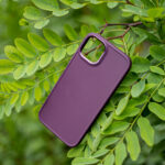 Satin case for Samsung Galaxy S22 burgundy - Image 7