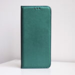Smart Magnetic case for Samsung Galaxy S24 FE dark green - Image 12