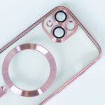 Color Chrome Mag case for iPhone 16e rose gold - Image 12