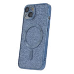 Glitter Chrome Mag case for iPhone 15 Plus 6,7 blue