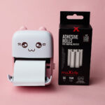 Maxlife BT thermal printer MXTP-100 pink - Image 4