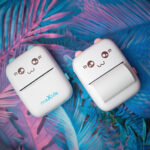 Maxlife BT thermal printer MXTP-100 pink - Image 6