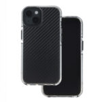 Acrylic Carbon case for iPhone 15 6,1 black