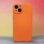 Silicon case for Samsung Galaxy S23 FE orange - Image 6