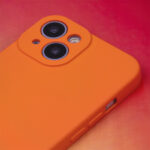 Silicon case for Samsung Galaxy S23 FE orange - Image 7