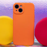 Silicon case for Samsung Galaxy S23 FE orange - Image 8
