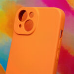Silicon case for Samsung Galaxy S23 FE orange - Image 10