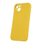 Silicon case for iPhone 15 Pro 6,1 yellow - Image 4