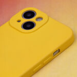 Silicon case for iPhone 15 Pro 6,1 yellow - Image 7