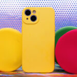 Silicon case for iPhone 15 Pro 6,1 yellow - Image 8