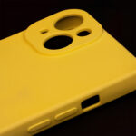 Silicon case for iPhone 15 Pro 6,1 yellow - Image 9