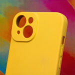 Silicon case for iPhone 15 Pro 6,1 yellow - Image 10