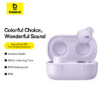 Baseus Bowie E18 True Wireless Earphones Star Purple - Image 10