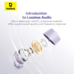Baseus Bowie E18 True Wireless Earphones Star Purple - Image 12