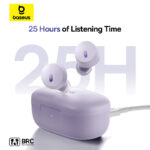 Baseus Bowie E18 True Wireless Earphones Star Purple - Image 14