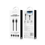 Devia cable Smart EC325 PD USB-C - USB-C 1,0 m 60W 3A black - Image 4