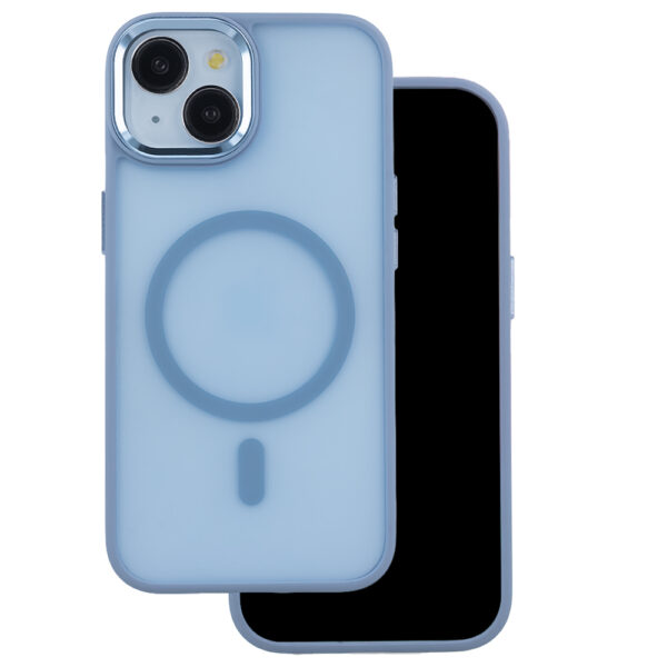Frozen Mag case for iPhone 13 6,1 light blue