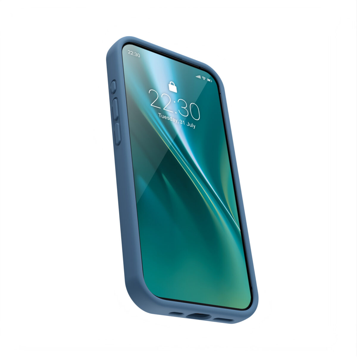 Etteri Silicone case for Samsung Galaxy S23 dark blue - Image 8