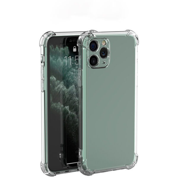 Anti Shock 1,5 mm case for iPhone 17 Air 6,6 transparent big hole