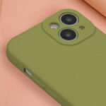 Silicon case for Samsung Galaxy S24 olive - Image 9