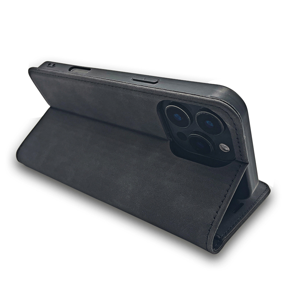 411992_oryg-1 Smart Suede case for Samsung Galaxy A16 4G / A16 5G black - Image 5