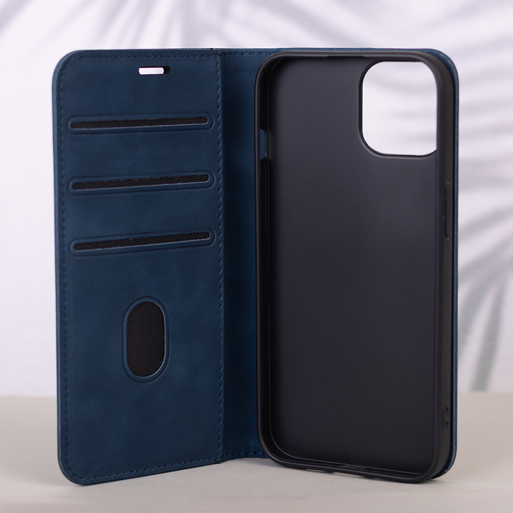 412003_oryg Smart Suede case for Samsung Galaxy A16 4G / A16 5G navy blue - Image 7