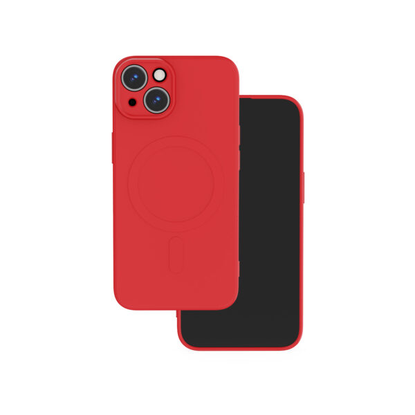 Simple Color Mag case for iPhone 15 6,1 red