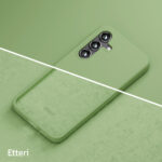 Etteri Silicone case for Samsung Galaxy S25 light green - Image 11