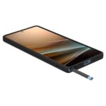 Spigen Liquid Air case for Samsung Galaxy S25 Ultra Matte Black - Image 11