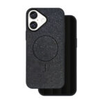 Glitter Thin Mag case for iPhone 16e black