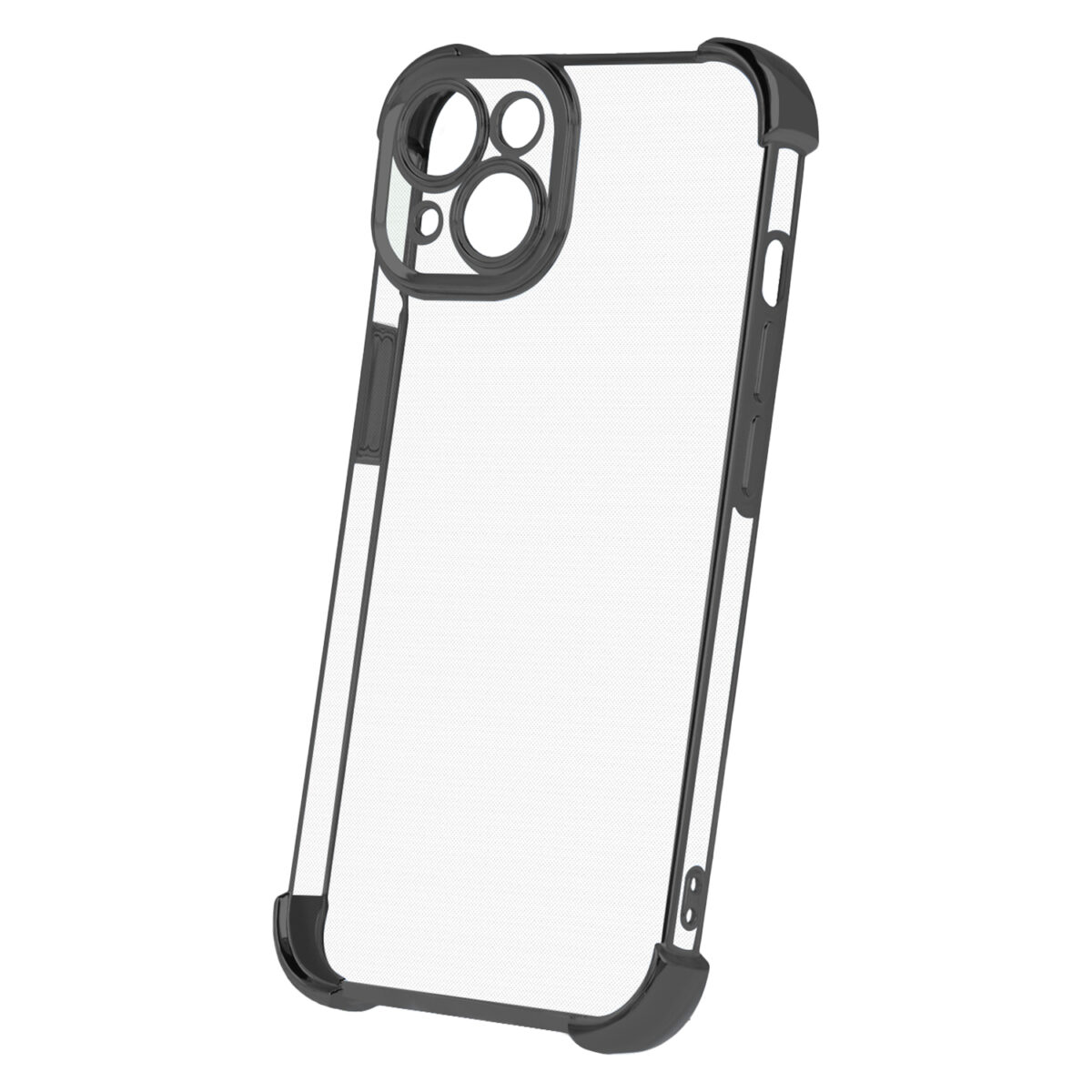 Anti Shock Chrome case for Samsung Galaxy S25 black - Image 3