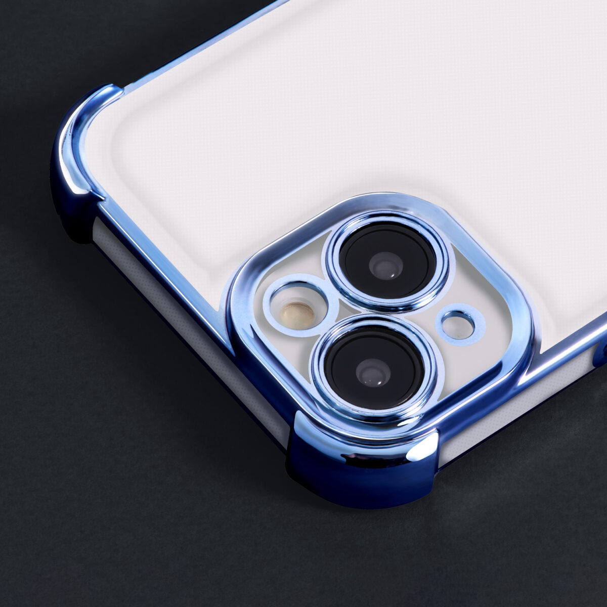 Anti Shock Chrome case for Xiaomi Redmi Note 14 Pro Plus 5G (Global) blue - Image 5