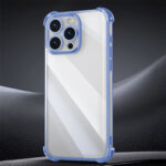 Anti Shock Chrome case for Samsung Galaxy S25 blue - Image 6
