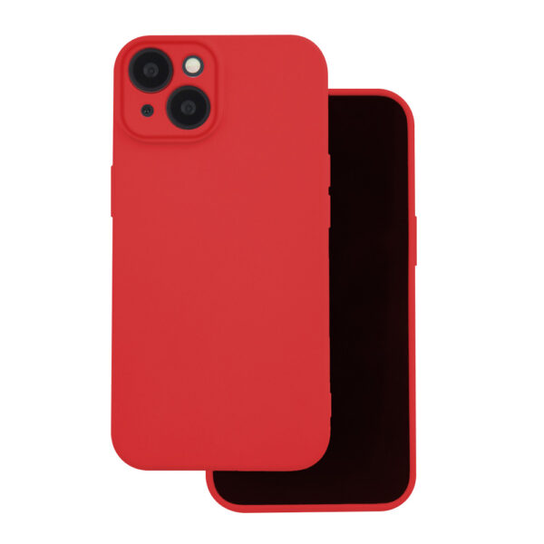 Silicon Box case for iPhone 17 6,3 red