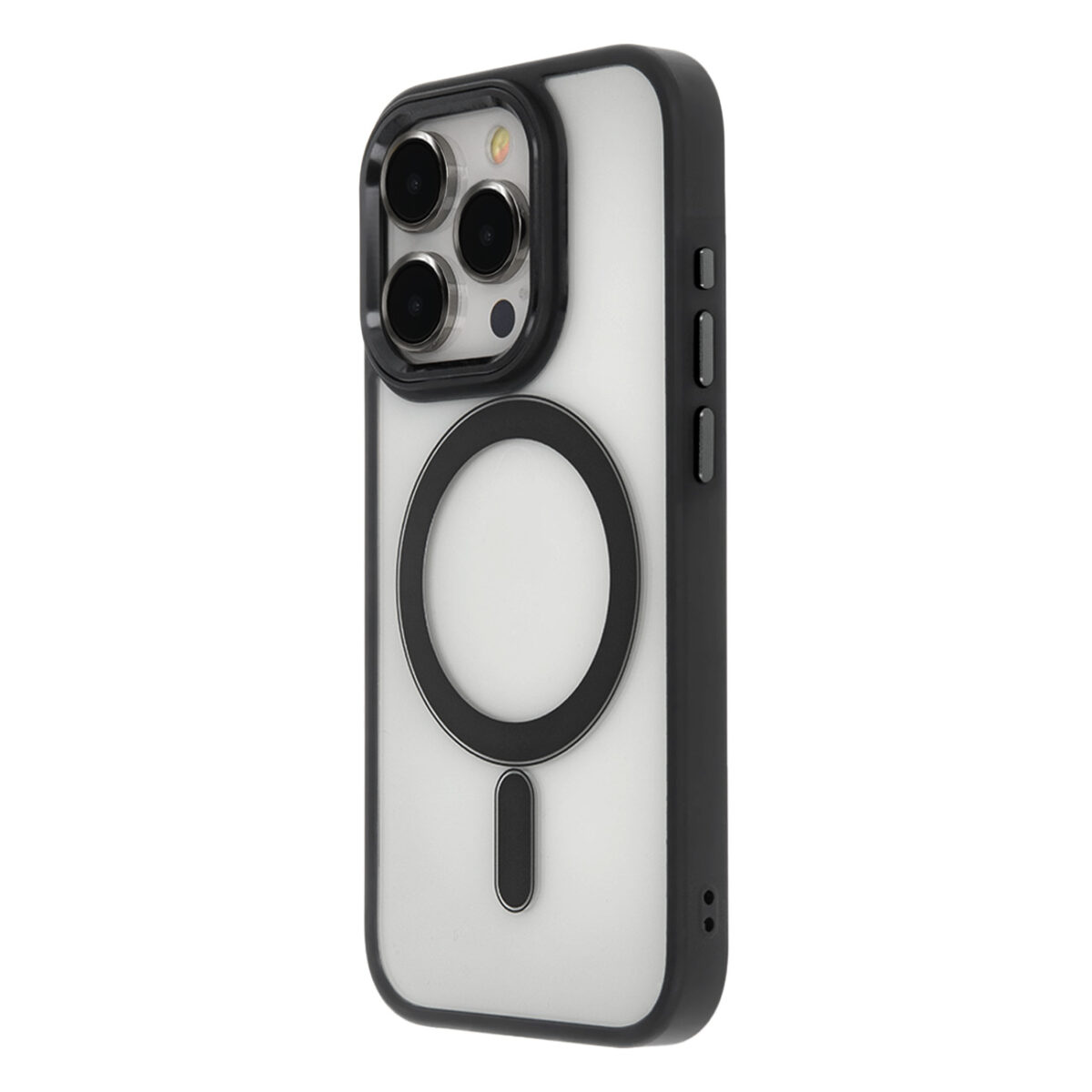 Satin Elegant Mag Case for iPhone 11 black - Image 1