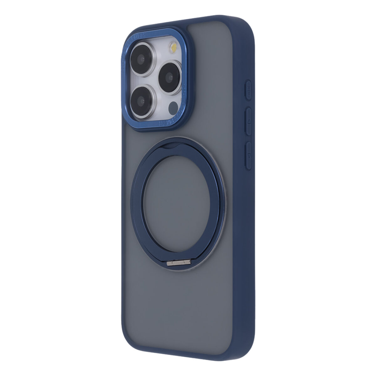 Secure Spinning Mag Case for iPhone 13 6,1 navy blue - Image 1