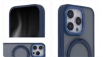 Secure Spinning Mag Case for iPhone 13 6,1 navy blue - Image 5