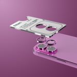 Etteri camera lens protector for iPhone 16 / 16 Plus rose pink - Image 5