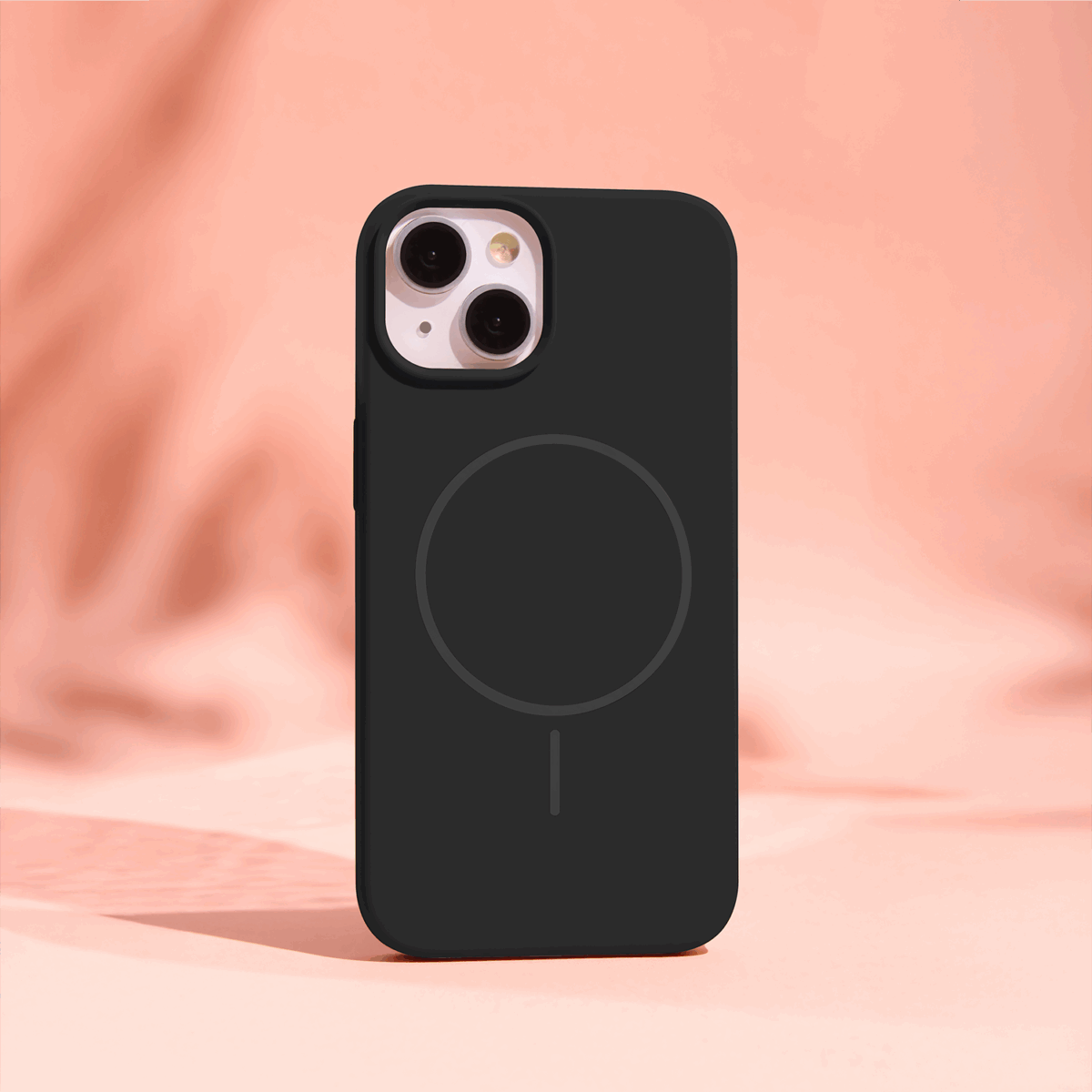Silicone Thin Mag case for iPhone 15 6,1 black - Image 5