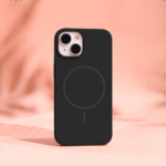 Silicone Thin Mag case for iPhone 15 6,1 black - Image 5