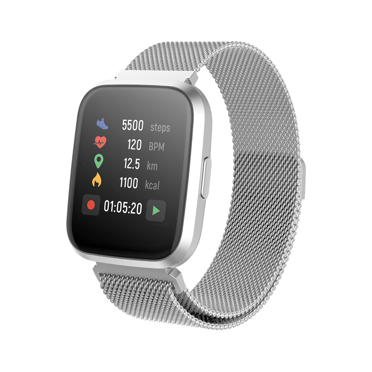 211622_oryg Forever smartwatch ForeVigo 2 SW-310 silver - Image 1
